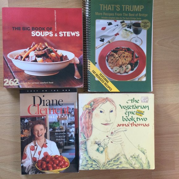 Cookbook lot Vegetarian Stews Soups Best Of Bridge - Picture 1 of 8